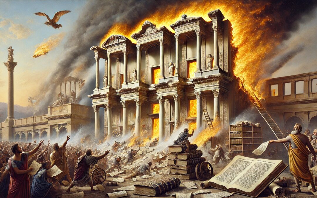 The Burning of the Library of Alexandria: The Loss of Ancient Knowledge