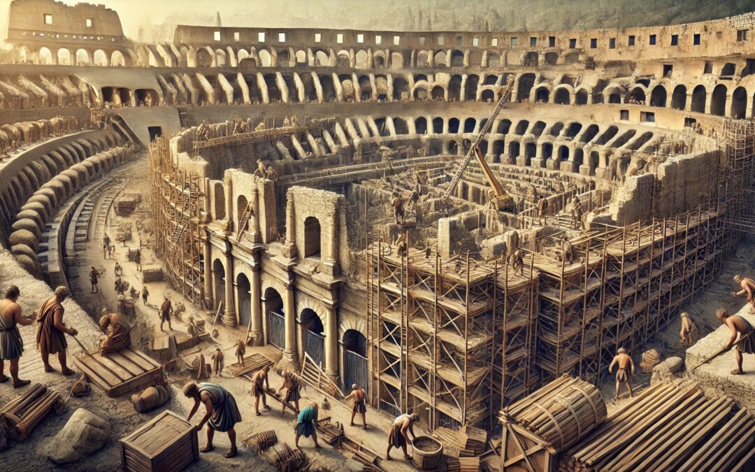 The Construction of the Colosseum: Rome’s Greatest Arena