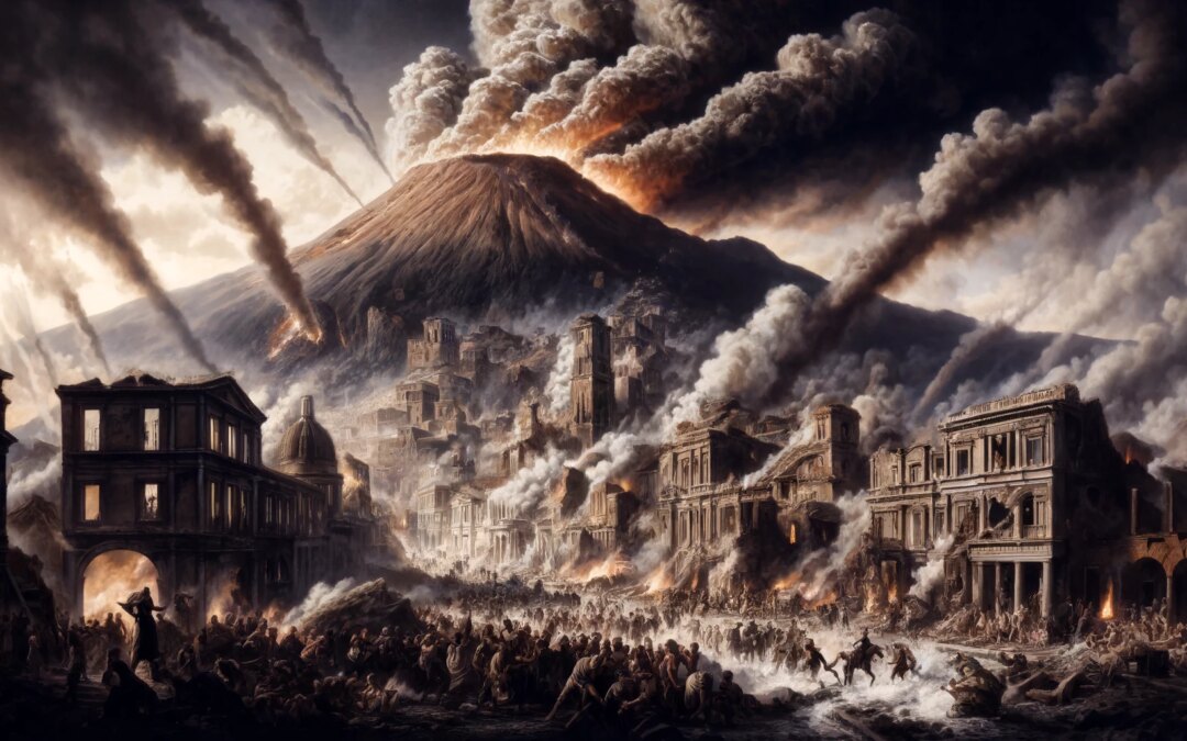 The Destruction of Pompeii: The Eruption of Mount Vesuvius in 79 AD