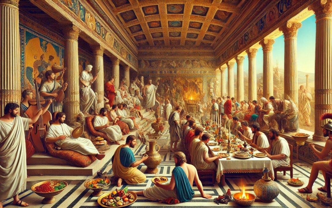 Dining Like an Emperor: The Extravagance of Roman Feasts