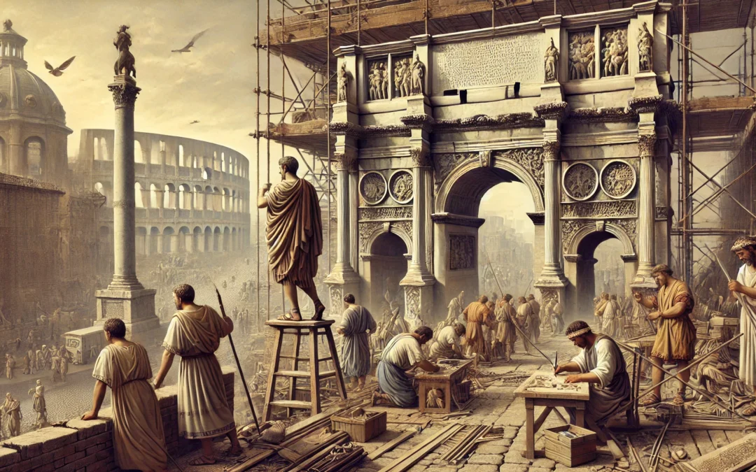 The Arch of Constantine: A Monument to Victory and Transition