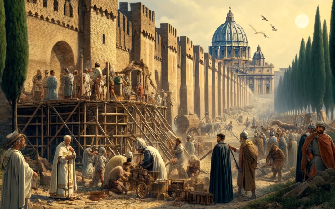 The Leonine Wall: Rome’s Defense Against Saracen Raids