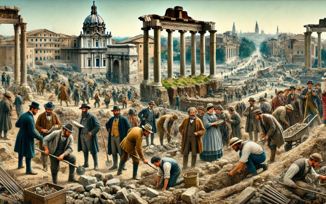 The Rediscovery of Ancient Rome: Archaeology in the 19th Century