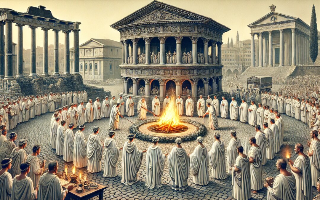 The Vestal Virgins and the Sacred Fire: Guardians of Rome’s Eternal Flame