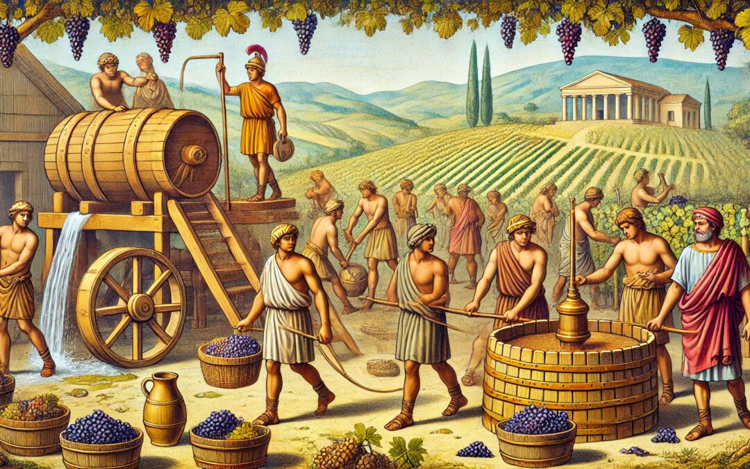 Grapes, Labor, and Wealth: Roman Vineyards and Slavery in the 1st Century AD
