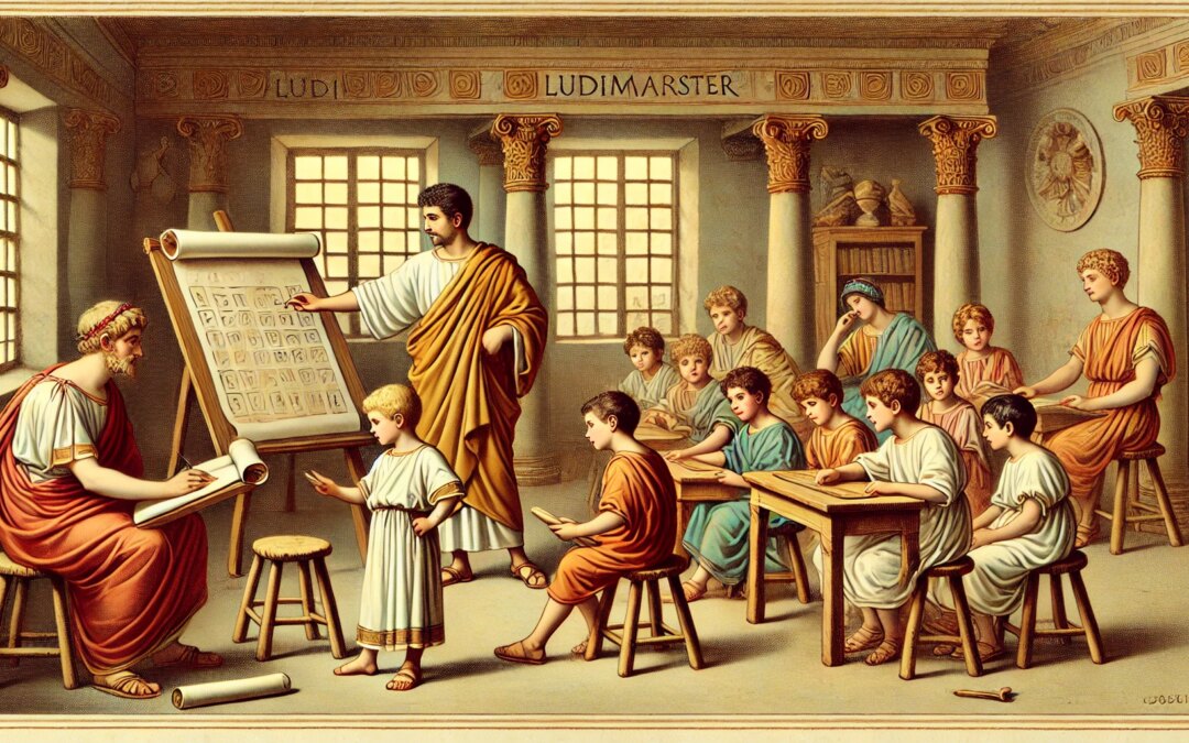 Learning the Roman Way: Inside a Ludus Schoolroom in the 1st Century AD