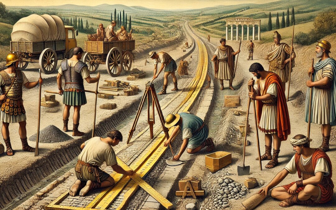 Paving the Empire: The Engineering Genius Behind Roman Roads in the 1st Century BCE
