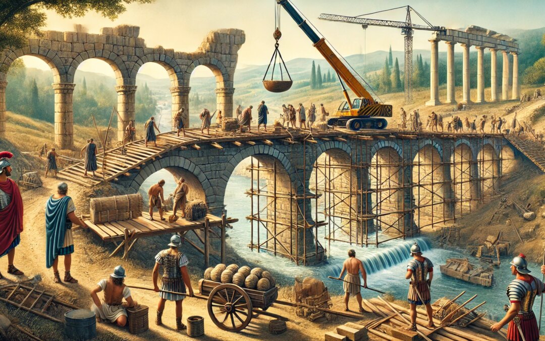 Spanning the Empire: Roman Bridge Building in the 1st Century AD
