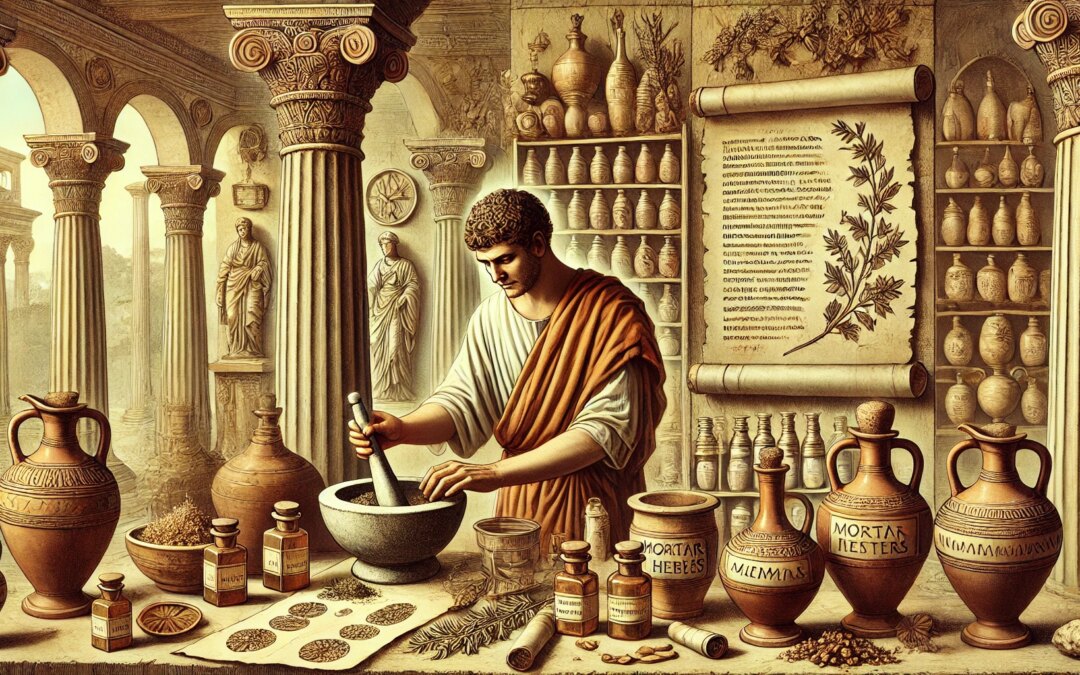 The Roman Apothecary: Healing with Herbs and Science in the 1st Century AD