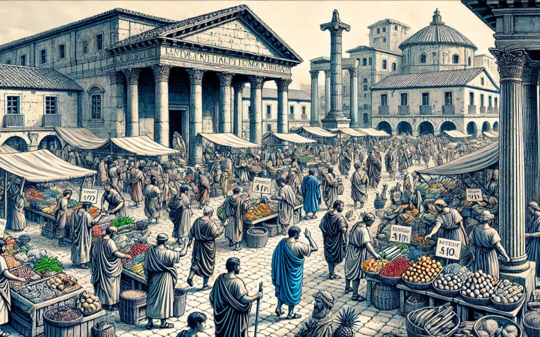 The Roman Forum Marketplace: Commerce, Community, and Culture in the 1st Century AD