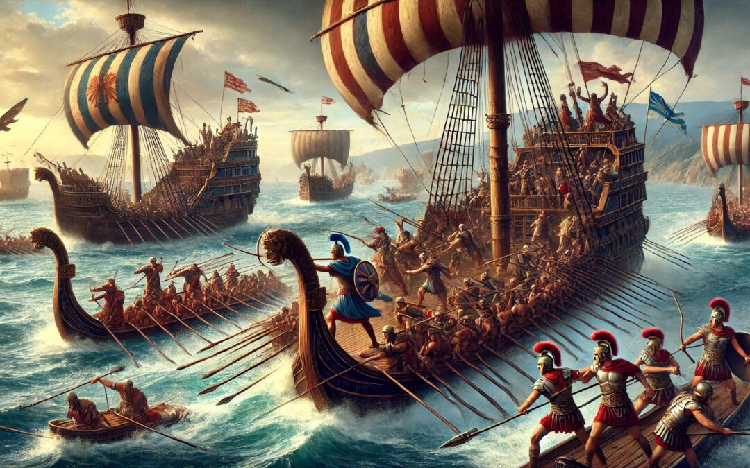 Waves of War: Roman Naval Battles and the Fight for the Mediterranean in the 1st Century BC