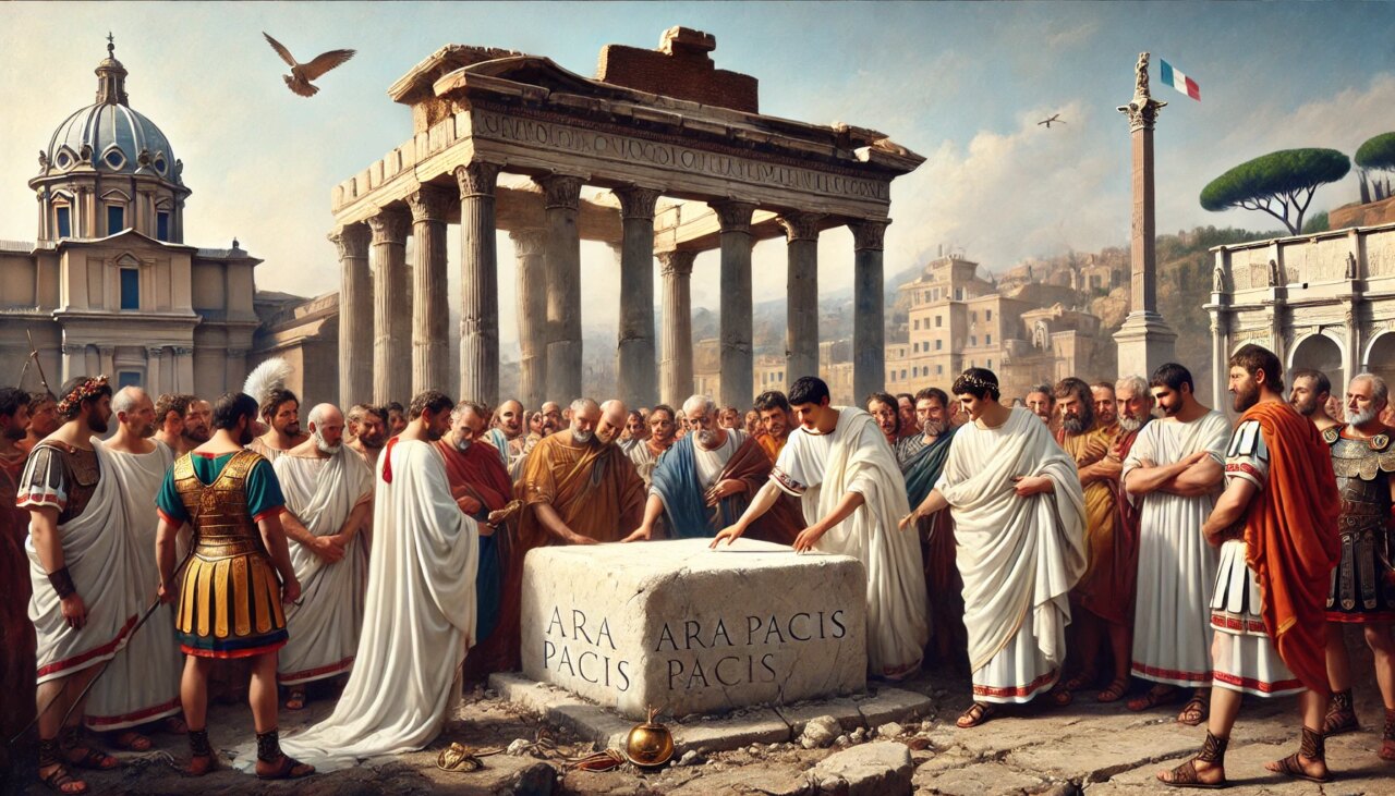 Ara Rome Augustus and the Ara Pacis: Rome’s Altar to Peace and Power, 13 BC ...