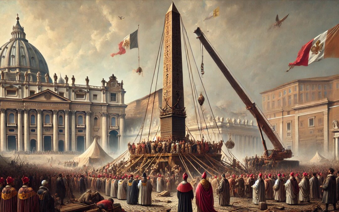 Raising the Vatican Obelisk: Sixtus V’s Monumental Vision in 1586