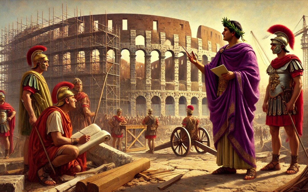Vespasian and the Vision of the Colosseum: Building Rome’s Eternal Stage, 72 AD