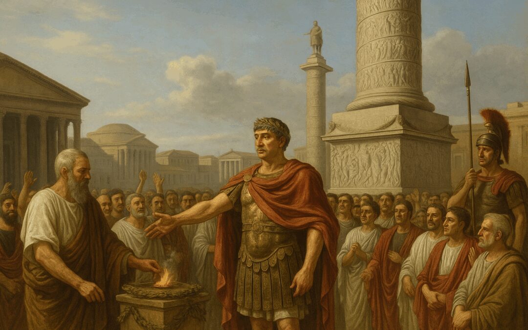 Trajan Unveils His Triumph: The Dedication of Trajan’s Column, 113 AD