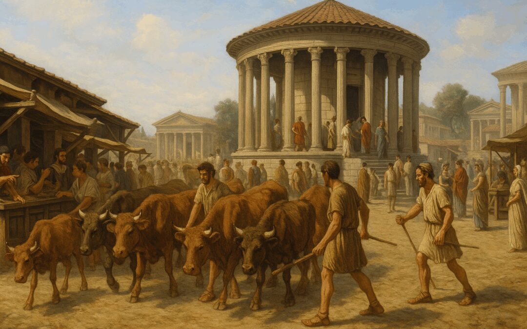 The Forum Boarium: Rome’s Ancient Cattle Market and Sacred Grounds