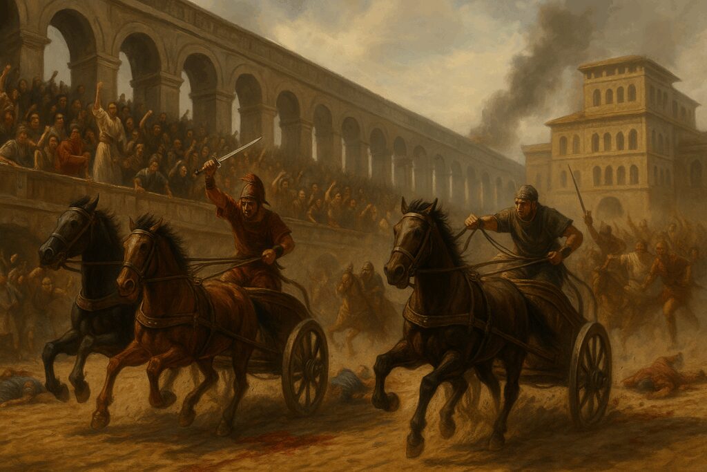 The Nika Revolt: Riot, Politics, and Imperial Power in 532 CE ...