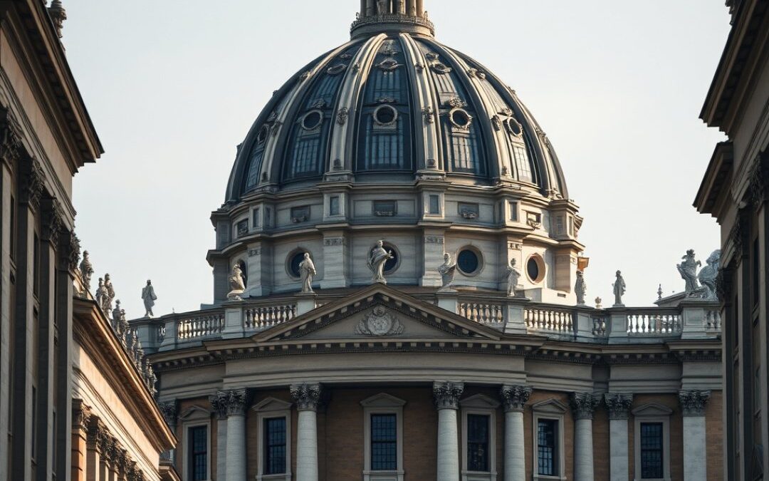 The Completion of St. Peter’s Basilica Dome (1590): A Renaissance Architectural Triumph