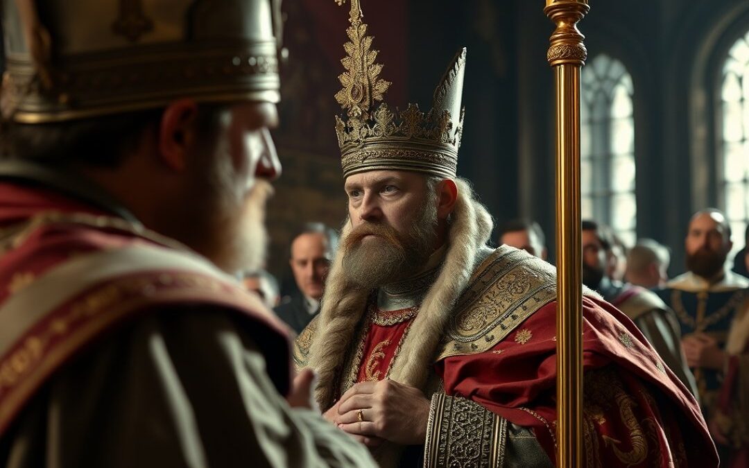 The Coronation of Otto III and Election of Pope Gregory V (996 AD): Reshaping Roman and Imperial Power