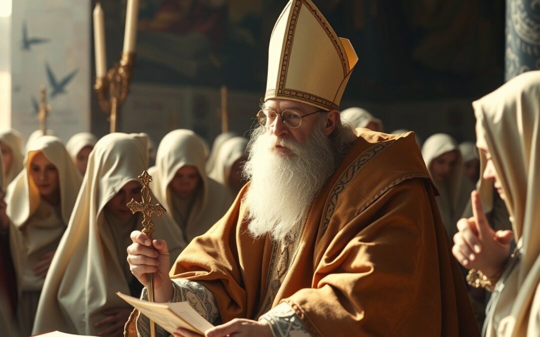 Pope Gregory I’s Response to the Plague of 590 AD: A Leader in Crisis